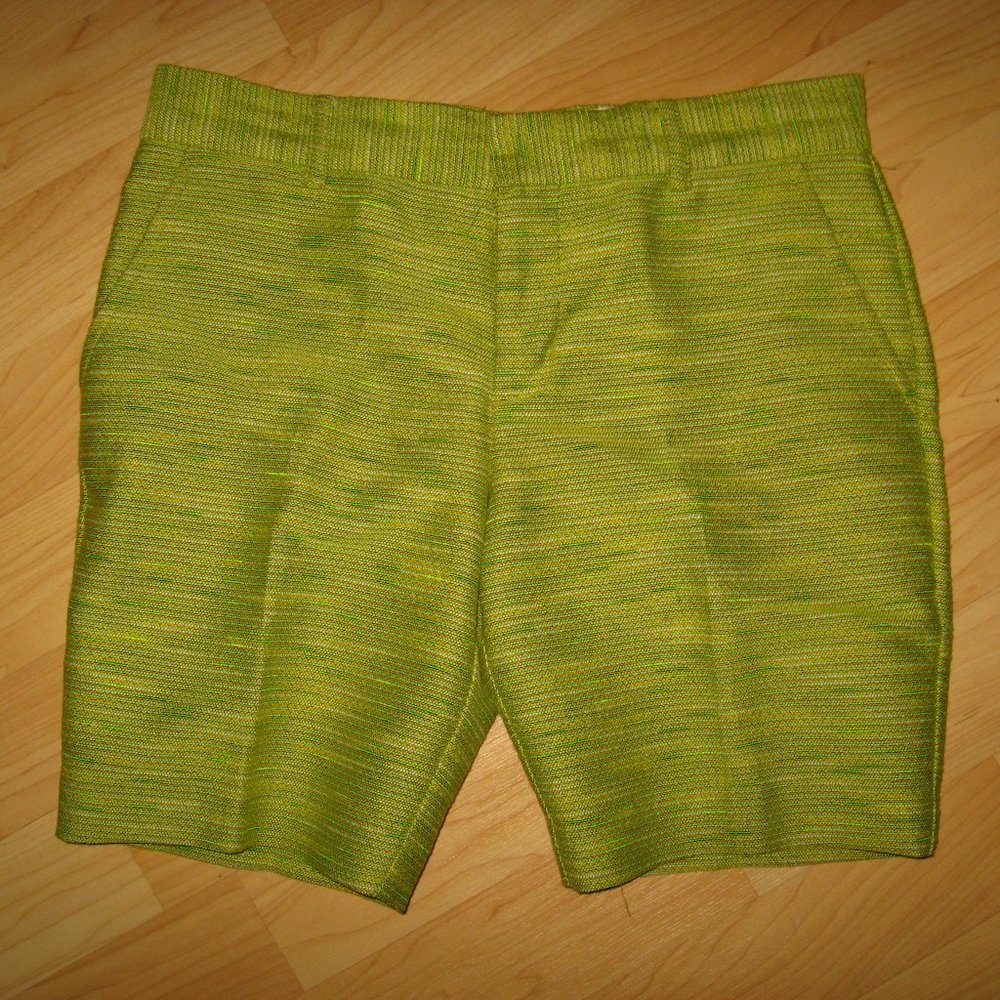 🩳 🌈 Mister Mr. Trina Turk Green Men's Shorts 28